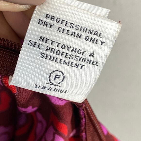 Diane Von Furstenberg Long Sleeves Silk Blouse Top Size 6 - Picture 8 of 11